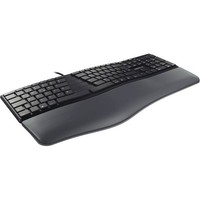 Cherry KC 4500 Ergo Ergonomische Tastatur Kabelgebunden Schwarz