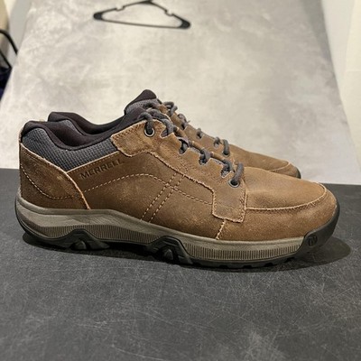 Merrell Anvik Low Shoes Mens 12 Brown Athletic Trail Hiking Sneakers J95143