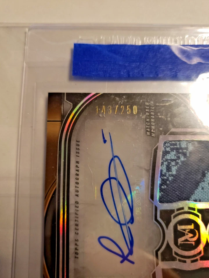 2021-22 Topps Museum RYAN GRAVENBERCH MAR-RG Rookie Patch Autograph /250 - Image 2 of 3