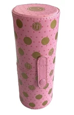 Couture Makeup Brush Set 9 Piece Faux Leather Case Snap Top By BH Cosmetics New