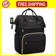 LOVEVOOK Laptop Backpack Women, 15.6 Inch Work Backpack Woman for Teacher