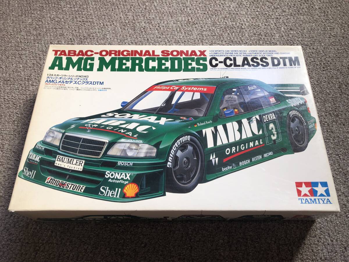 自動車 TABAC SONAX AMG MERCEDES C-CLASS DTM TAMIYA 1/24 #143 Sports Car Series TABAC ORIGINAL SONAX AMG