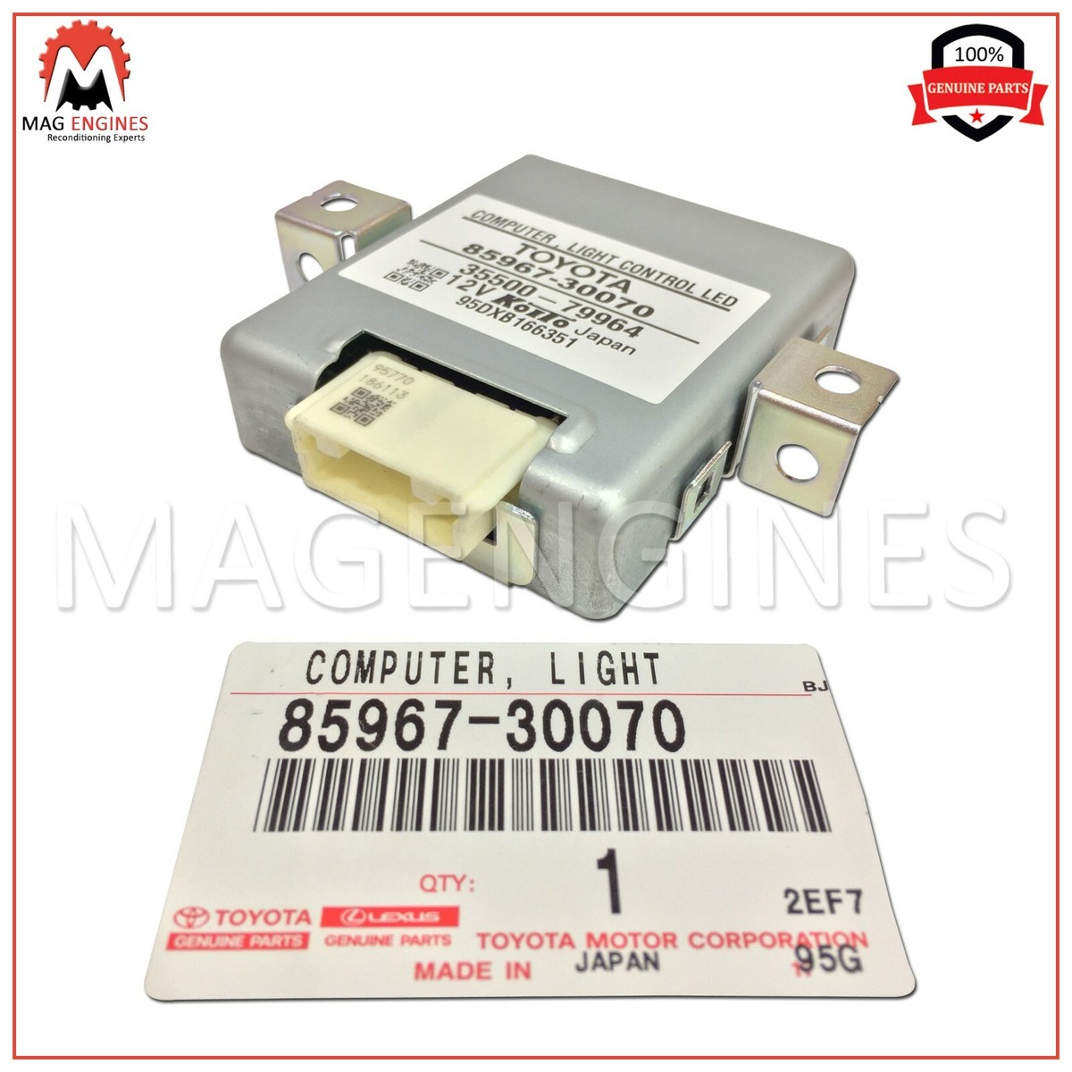 85967-30070 GENUINE OEM COMPUTER, LIGHT CONTROL 8596730070 | eBay