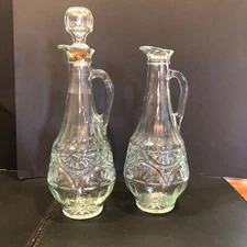 Vintage Decanter Glass W/ Stopper Morgen David Wine Morgan Deluxe