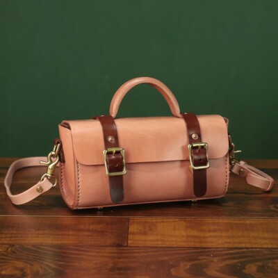 Genuine Leather Women Purses and Handbags Vintage Shoulder Bag Crossbody Pureses