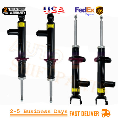 Front & Rear Shock Absorbers Adaptive Fit Infiniti Q50 Q60 Sport RWD 2016-2024