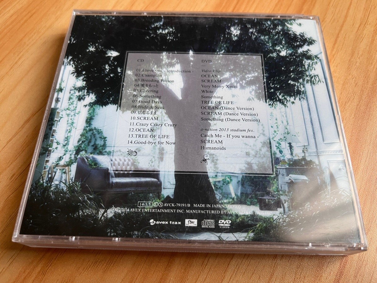 Tohoshinki Tree Japanese Album CD DVD (Avex Trax 2014) J-Pop K-Pop