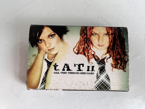 T.A.T.U. - All The Things She Said - Cassette Tape Single 0196974 - TATU - Rare - Picture 15 of 18