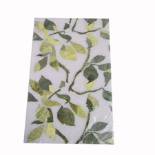 91.4cm x 55.9cm Marbre Café Table Handmade Artisanat Incrustation Décor Maison