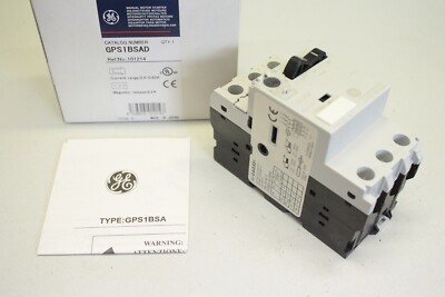 GENERAL ELECTRIC GPS1BSAD 0,0-0,63A 101214 Motorschützschalter Motor Starter