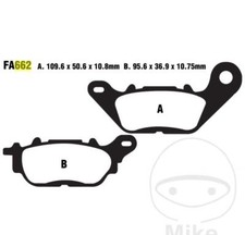 EBC Brake Pads GPFAX662HH fits Yamaha YZF-R3 320 A MT-03 X-Max 300