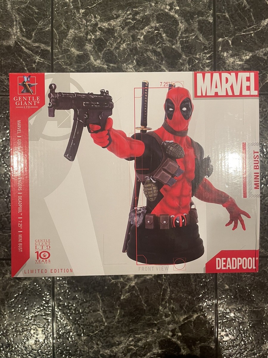 Gentle Giant Deadpool Mini Bust 1482/1700 Marvel Comics Gentle Giant Deadpool Mini Bust 1482/1700 Marvel Comics
