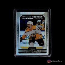 2021-22 O-Pee-Chee Platinum #253 Frederic Allard Predators Rainbow