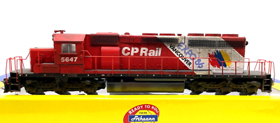 HO ATHEARN 8004 SD40-2 CANADIAN PACIFIC CP RAIL #5647 EXPO '86 DCC