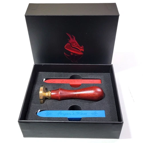 Year of Sanderson Kickstarter Sel Box - Emperor's Soul Forger Wax Stamp Set