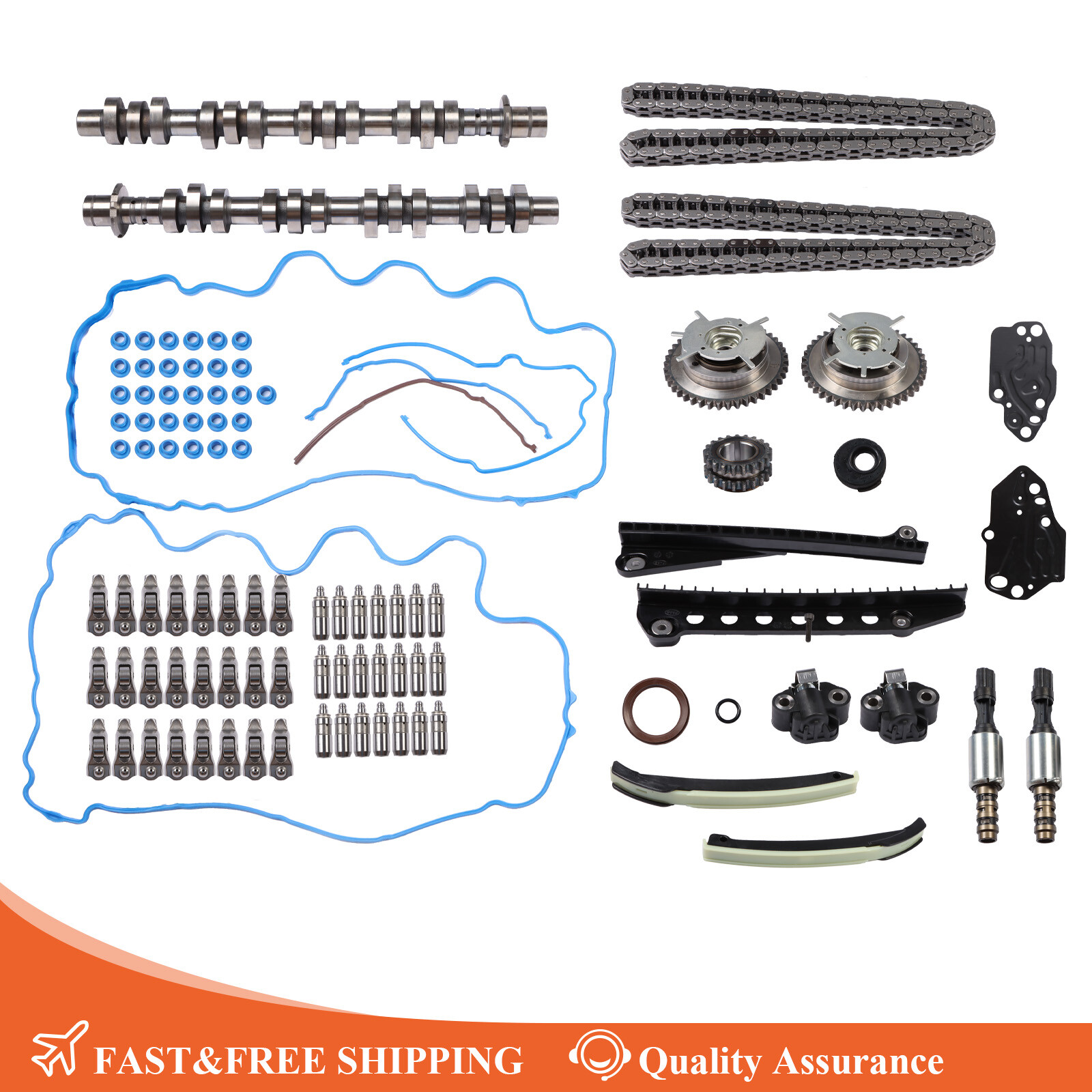 Ford F150 Lincoln 5.4L 3V Camshaft Kit with Lifters & Timing Chain  