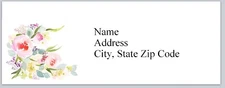 Personalized Address Labels Flowers (P 53)