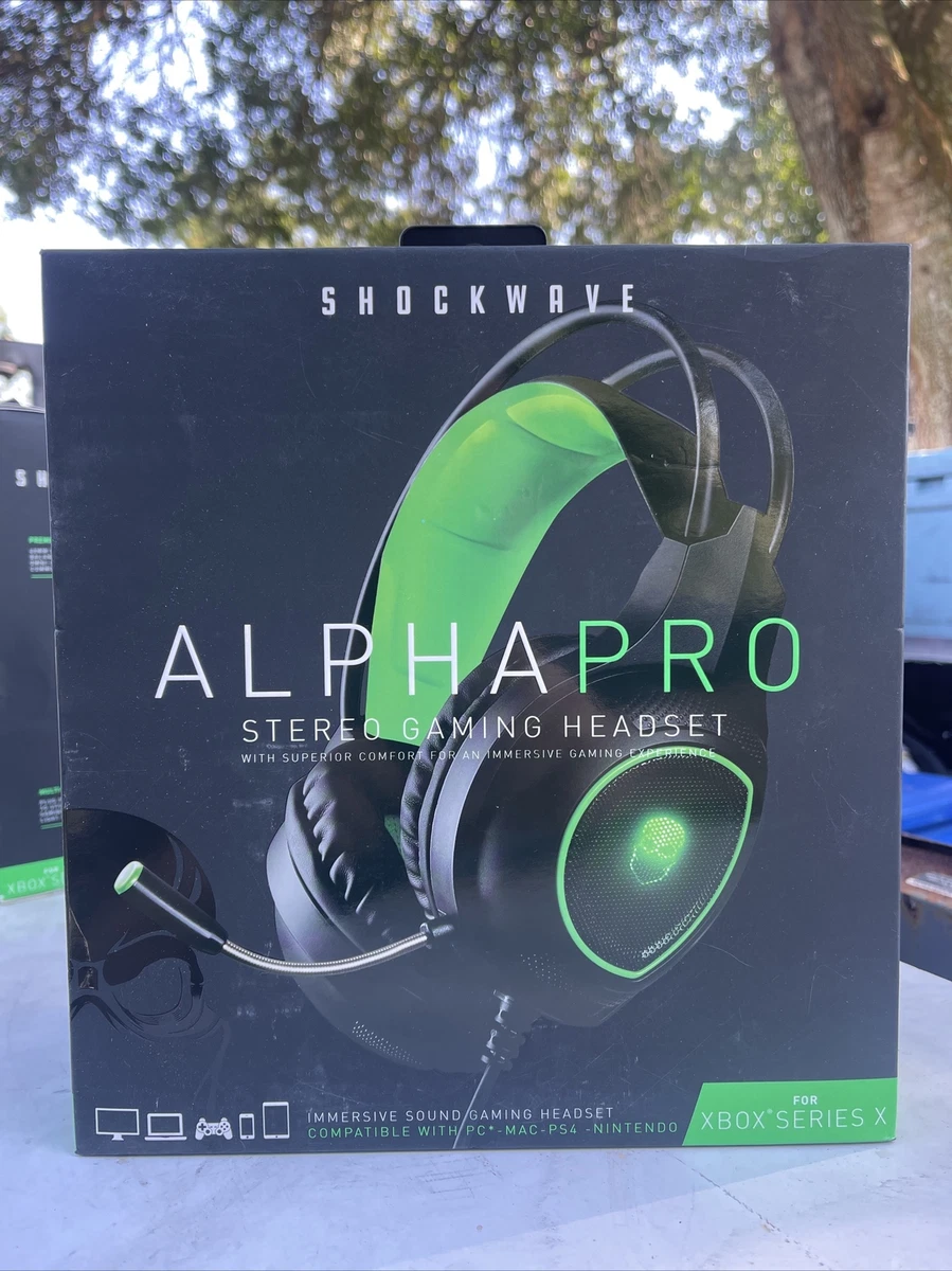 Alpha pro stereo gaming headset new arrivals