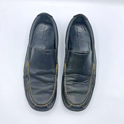 Cole Haan C03557 Tucker Venetian Men Black Leather Slip On  display picture 1
