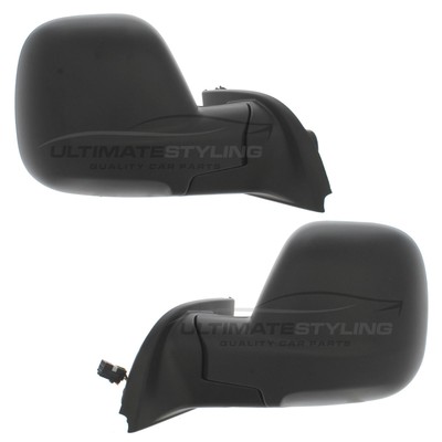 For Toyota Proace City 2020-2024 Electric Heated Wing Door Mirrors Black 1 Pair