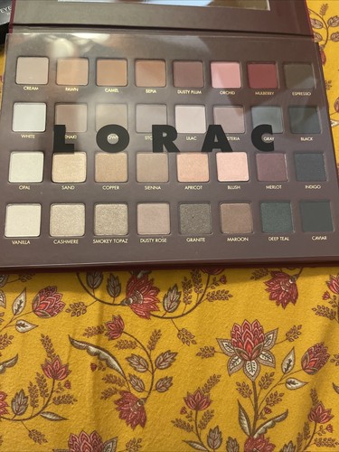 LORAC MEGA PRO Palette 32 Shade Eyeshadow Palette Limited Edition 100% Auth Bnib - Picture 5 of 10