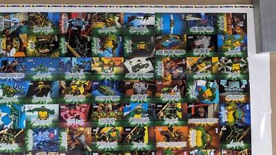 TMNT Teenage Mutant Ninja Turtles Fleer 2003 Uncut Trading Card