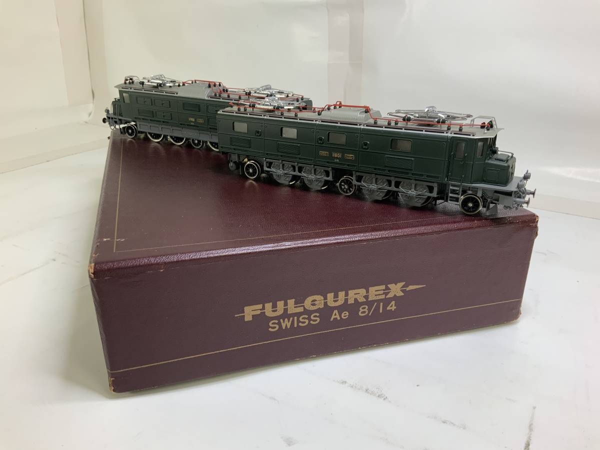 Model Train Fulgurex Swiss SBB Ae 8/14 HO Gauge Electric Model Train Fulgurex Swiss SBB Ae 8/14 HO Gauge Electric