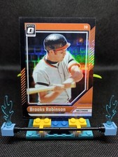 2024 Panini Donruss Optic Baseball Brooks Robinson #29 Black Pandora Prizm SSP