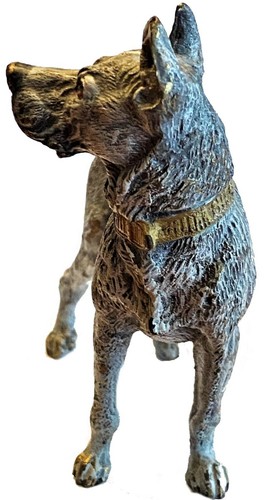 Vienna Bronze Sculpture of Great Dane, XX Century - Picture 6 of 6