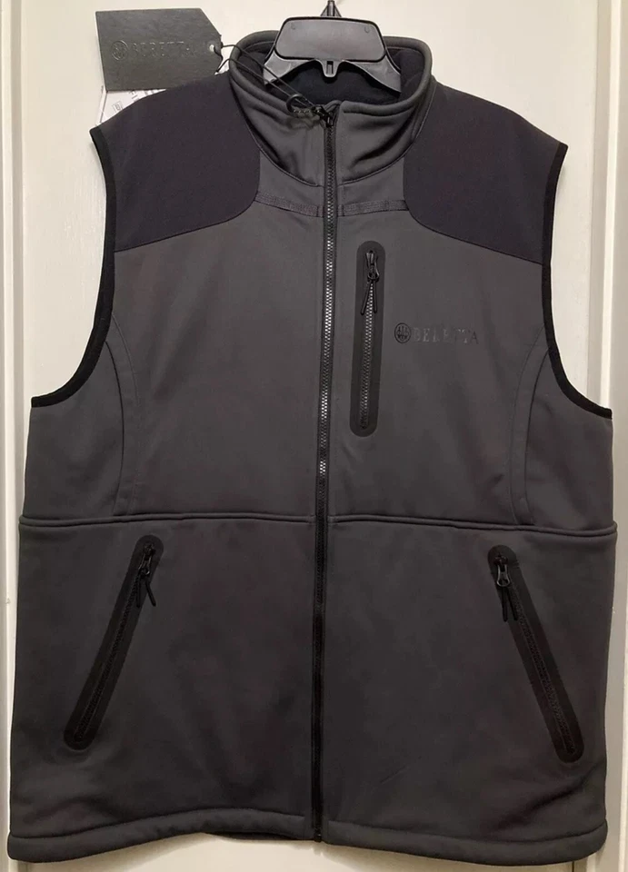 BERETTA Men Highball Windpro Gore-tex Infinium Softshell Windproof Vest 2X Peat - Image 2 of 4