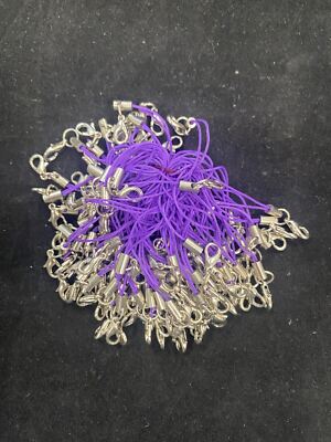 200X    Mobile/Cell Phone Straps with Lobster Claw Clasps  ''HYACINTH''