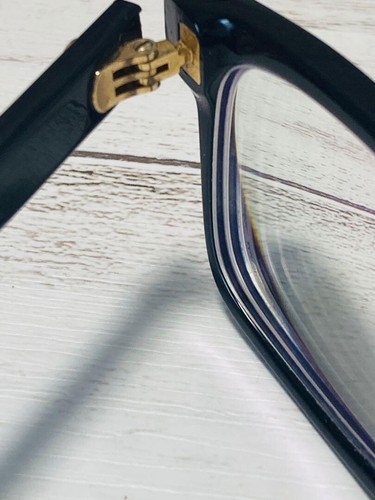 Authentische Gucci schwarze Webstreifen Biene Brille GG0168O 53◻︎16-140 mit Etui Japan - Bild 13 von 14