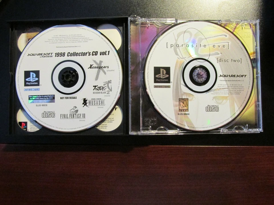 Parasite Eve (SONY PlayStation, 1998) PS1 PSX PSOne COMPLETE PRISTINE NEW MINT - Image 4 of 4