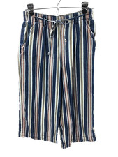 American Eagle Wide Leg Pants Womens 8 Short High Rise Palazzo Boho Y2K Beach