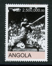 Joe DiMaggio Baseball Sports MNH Stamp 2000 Angola