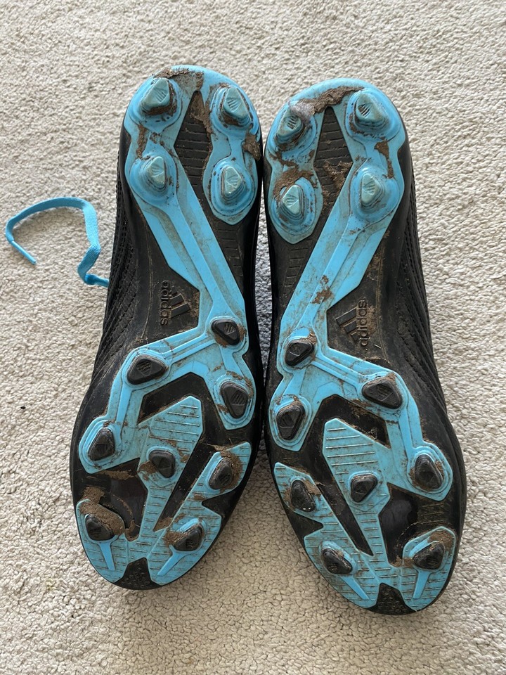 Adidas Predator Football Boots Studs Mens Older Boys Womens Size 5.5 EU