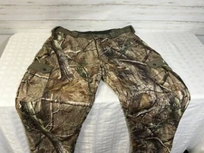 EXCELLENT! Scent-Lok AP Real Tree Camo Hunting Pant XXL 2XL Men THICK FLEECE