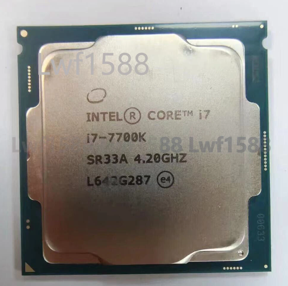 Intel Core i7-7700K Processor Model Computer Processors LGA 1151