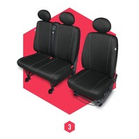 SitzbezüGe FüR Peugeot Boxer I (94-06) Vorne 1+2 AutositzbezüGe SchonbezüGe