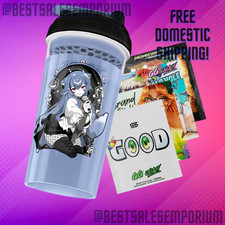 GamerSupps GG Waifu Creator Cup - Rockstar Bao w/Sticker + Samples - IN-HAND!