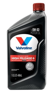 Valvoline High Mileage 150K with Maxlife Plus Technology 5W-30 Motor Oil 1 Q...