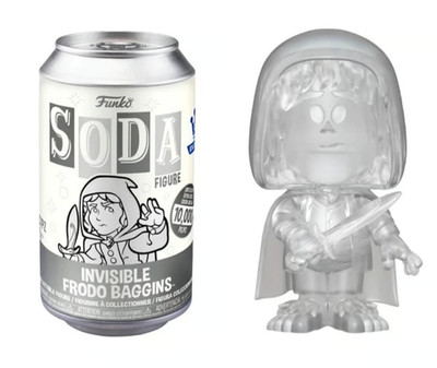 Funko Soda: Lord of the Rings Invisible Frodo Baggins - Brand New & Sealed!!