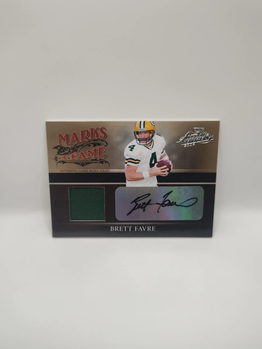 Brett Favre Football Autographed Sports Trading Cards