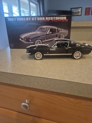 ACME 1:18 1967 FORD SHELBY GT500 RESTOMOD WAR HORSE IN GLOSS BLACK