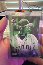 2025 Topps Black & White - Ichiro Suzuki #091 Green /99