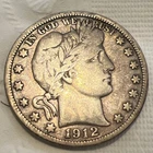 1912 S Barber Half Dollar 50 Cents San Francisco  Mint Z-144