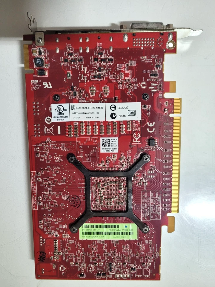 AMD FirePro W5000 2GB GDDR5 PCIe x16 2xDisplayPort DVI Graphics Video Card - Image 4 of 4