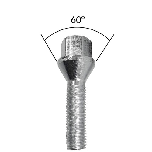 20 Radbolzen Radschrauben Kegelbund M16x1,5 40mm - Imagen 3 de 6