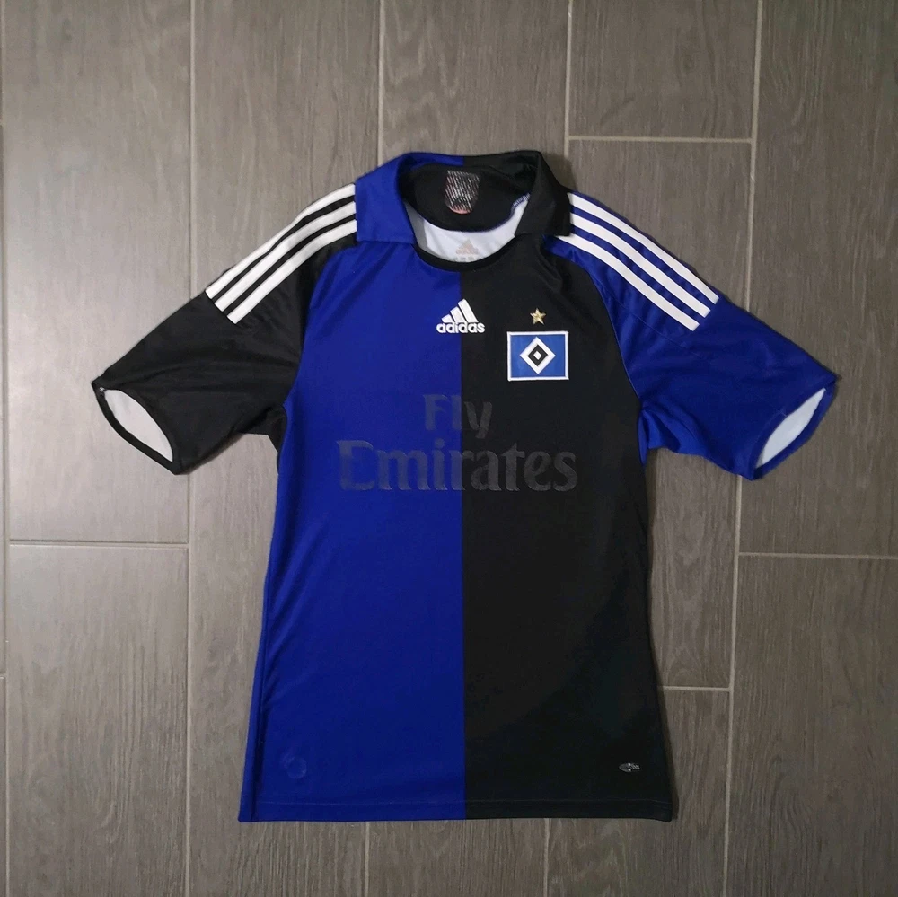 Vintage Retro 2008/09 HSV Hamburger SV Heim Trikot Größe: S Fußball Adidas Fans