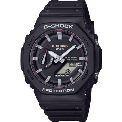 #ad Casio Men#x27;s Watch G Shock Chrono Black and Grey Dial Analog Digital GA2100RL 1A $98.91